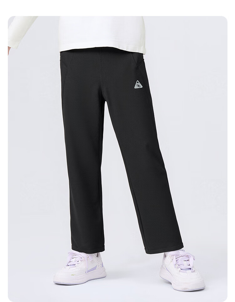 Balabala BalaOne Girls' Kids' Fleece-Lined Long Pants Winter 2025 Straight-Leg Warm Trousers 208425108012 7