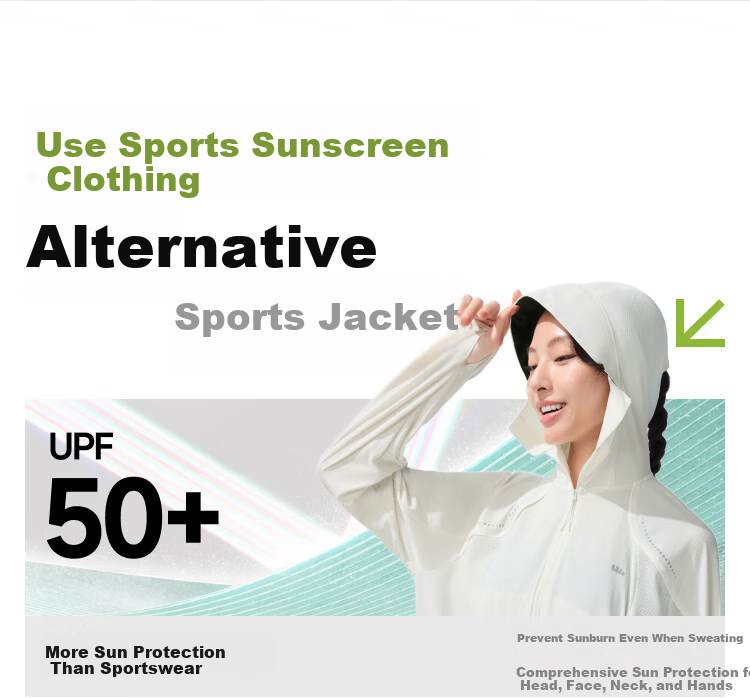 Beneunder Women's Sun Protection Clothing, Summer Ultra-Light Cool-Feeling Sun Protection Garment, Outdoor Sports Loose Jacket DS835 5