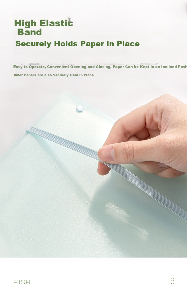 Deli A3/40-Page Document Folder, Jelly Clear Sky Series Fashion Student Exam Paper Document Award Subject File Organizer, Elementary to High School Random Color PQ314-40 9