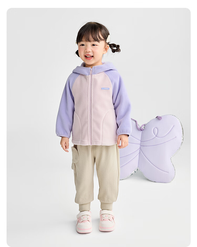BALABALA Kids Fleece Jacket Boys Girls Winter 2025 Mall Edition 202425105201 8