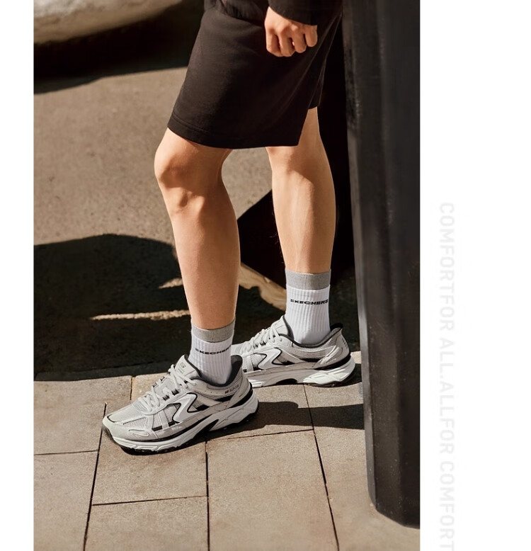 Skechers Silver Wing Women's Dad Shoes Casual Fashion Comfortable Height Increasing Sneakers 150711 57