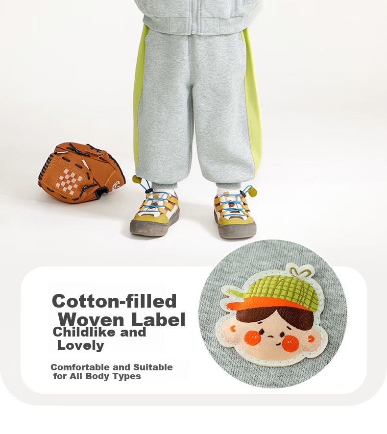 Ciciibear [Level 3 Anti-Pilling] Ciciibear Boys' Sweatshirt Set, Children's Long-Sleeve Autumn Outfit, Baby Outdoor Spring And Autumn Sportswear 7