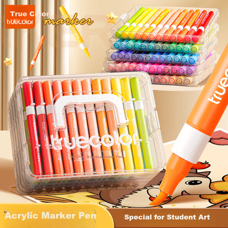 Акриловые маркеры TRUECOLOR