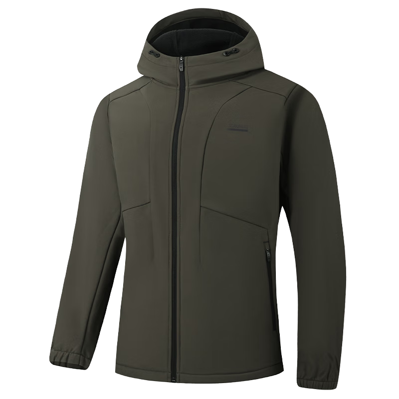 361° Men's Spring Jacket, Triple Protection, Fleece-Lined Sports Casual Windbreaker Fleece Coat, 652544605D-2