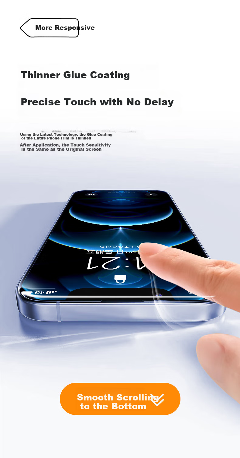 DIVI [Dust-Free Installation Screen Protector] for Apple IPhone 11/XR Tempered Glass Film, Full Screen HD Anti-Explosion Anti-Drop Anti-Fingerprint Smooth Touch Feel Dust-Free Installation 1 Piece 17