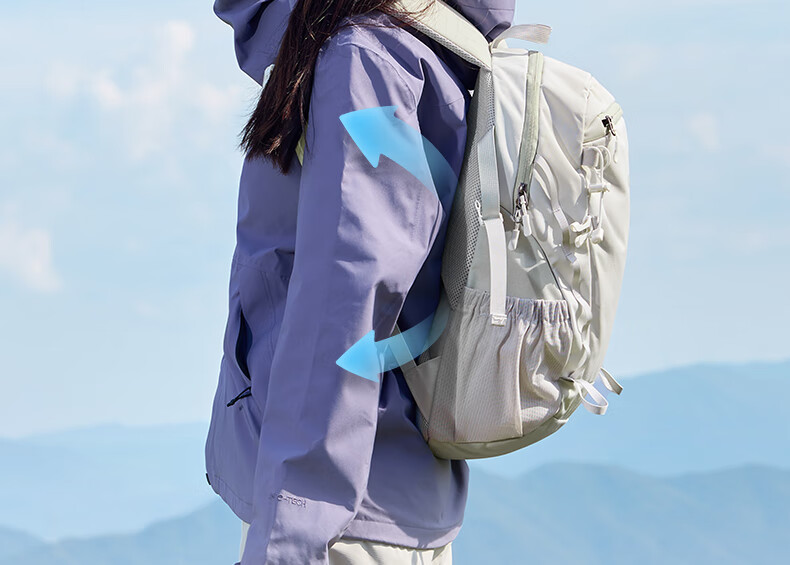 Camel Cloud Shadow Travel Backpack Women Lightweight Travel Bag Student School Backpack Outdoor Hiking Climbing Men Mountaineering Bag 6