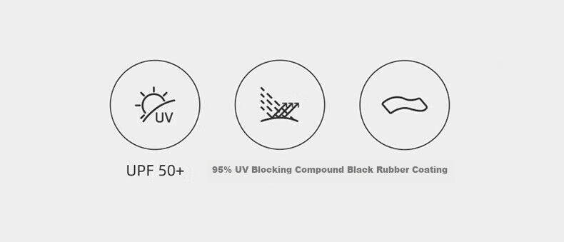 LangSha Sun Protection Hat for Women, Summer UV-Resistant Black Gel Wide Brim Sun Hat, Full Face Coverage Fisherman Hat, Beige 1