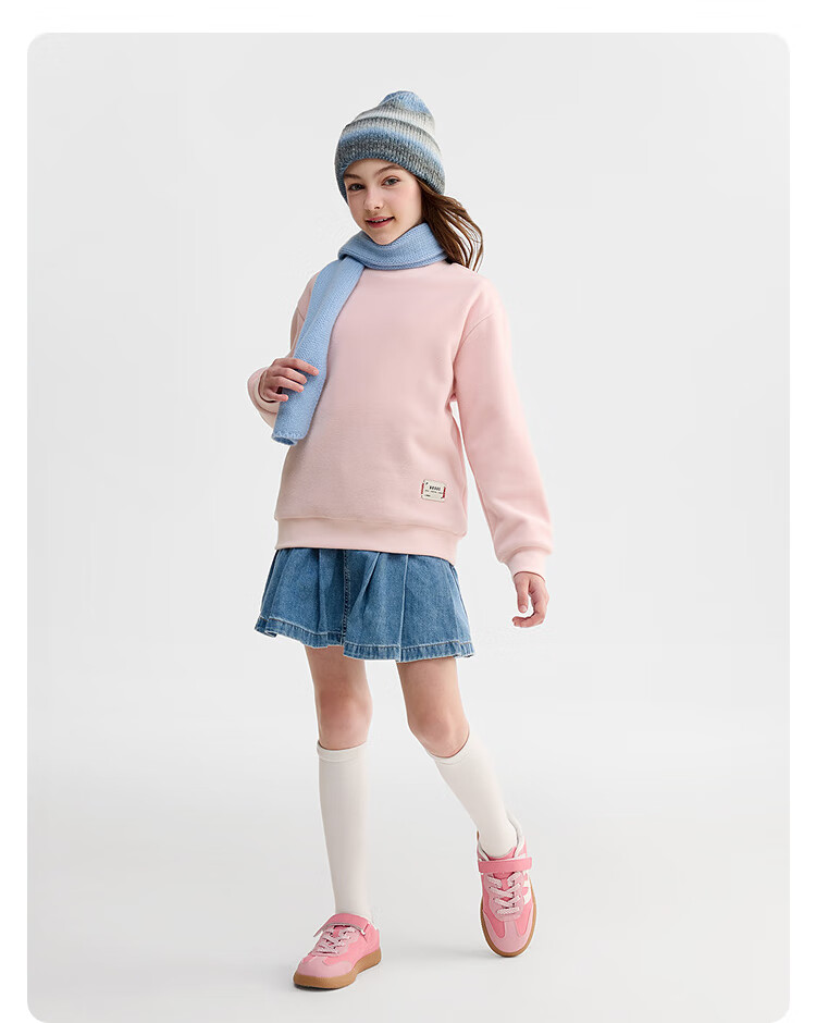 BALABALA balaOne Kids Fleece Anti-Static Sweatshirt Unisex Children Winter 2025 208425121201 9