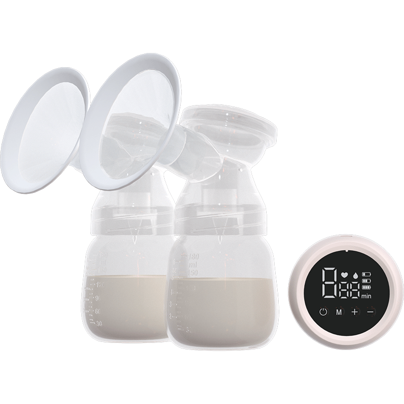 Missbaby Double Electric Breast Pump Fully Automatic Massage Maternity Postpartum Silent High Suction Breastfeeding Pump