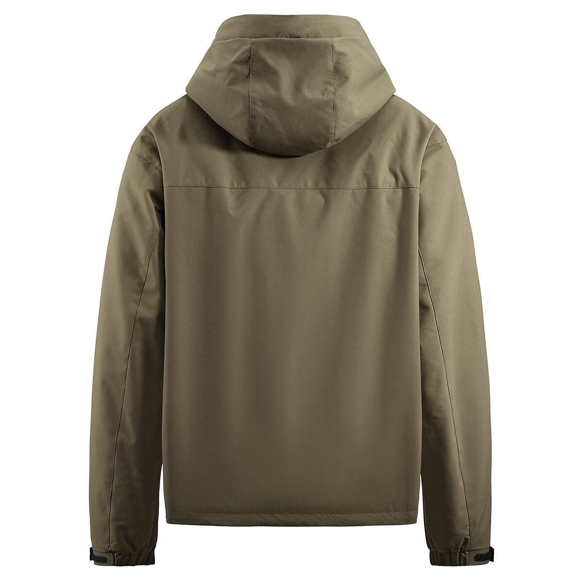 DANCING WOLVES Instant Warmth Outdoor Hooded Jacket Trendy Versatile Warm Comfortable Men's Jacket 701 Khaki S