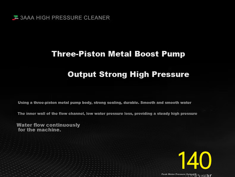 3AAA Car Wash Machine, 220V Household High-Pressure Water Gun, Garden High-Pressure Washer, Car Cleaning Pump, High-Power Water Gun Tool 13