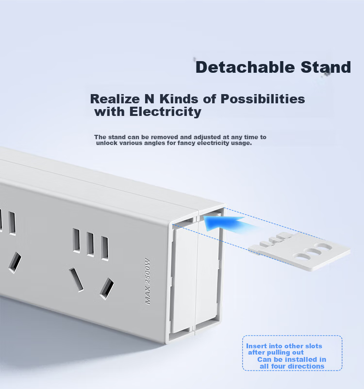 BULL Lightning Protection PDU Desktop Overload And Overpower Protection Under-Desk Gaming Cabinet Socket/power Strip/extension Cord/surge Protector, 8 Outlets with Master Switch, 1.8 Meters, GNE-P108ET 5