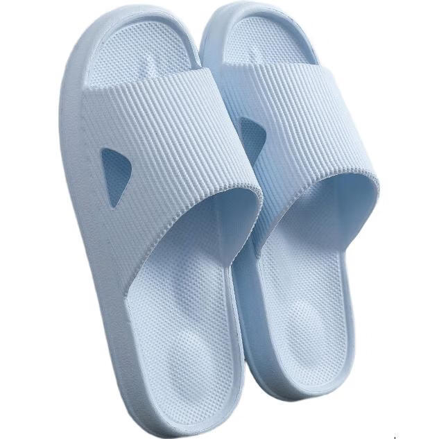 XGGC Massage Slippers for Men And Women, Summer Couples Indoor Home Bathroom Shower Non-Slip Sandals, Blue, Size 35-36