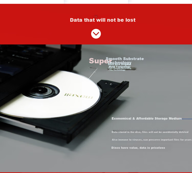 Maxell DVD+R Recordable Discs, 16x Speed, 4.7GB Capacity, Blank Optical Discs for Office Use, Pack of 5 in Box 4