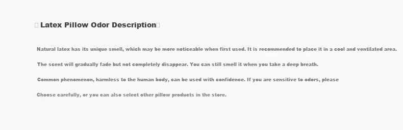 LUOLAI Home Textiles, Thai Latex Pillow, Imported Natural Latex Adult Neck Support Pillow Core, 40*60cm 11