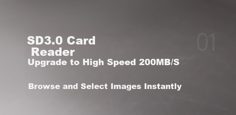 UGREEN USB/Type-C Card Reader 3.0 High-Speed SD/TF Dual-Reader Multifunctional Compatible with Computers, Phones, Apple 17/16/iPad Supports Camera, Surveillance Recorder Memory Card 5