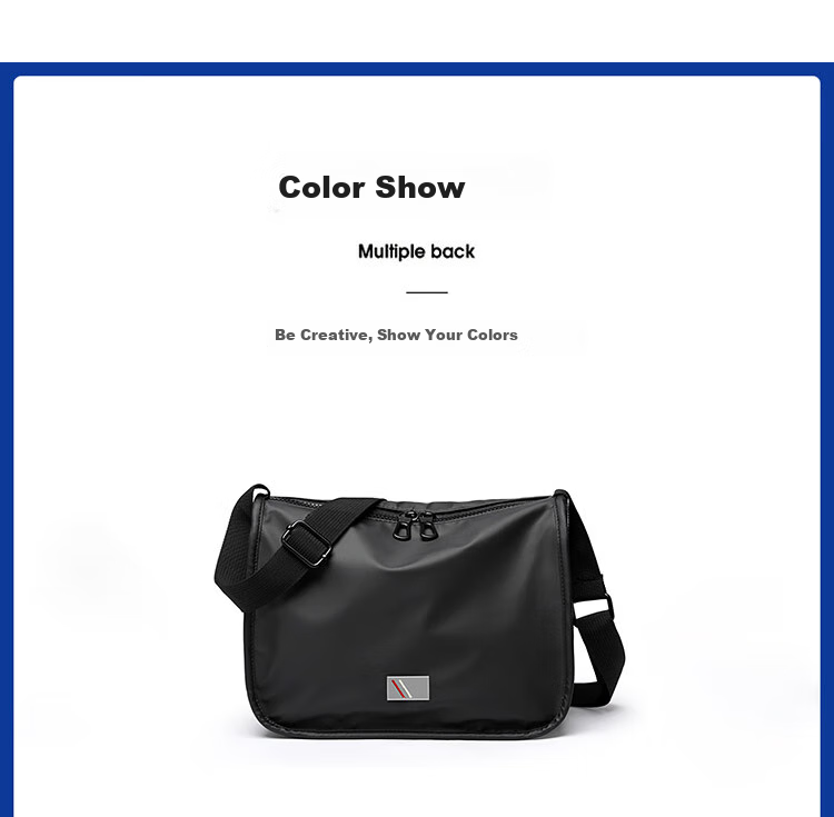 JEVI Crossbody Bag for Men, Casual Functional Multifunctional Shoulder Bag, Trendy Single Shoulder Bag, Cycling Messenger Bag for Me 4