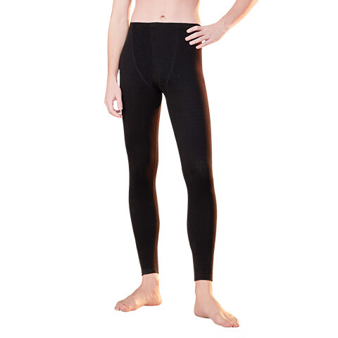 Yalu Men's Cashmere Silk Antibacterial Mite-Resistant Anti-Static Thermal German Velvet Warm Winter Long Johns Cotton Pants