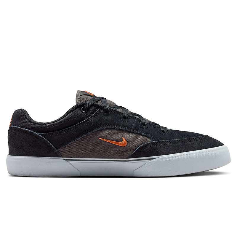 NIKE Men's Outdoor Casual Shoes SB MALOR Shock Absorption Sports Shoes FV6064-009 Black Size 42 6