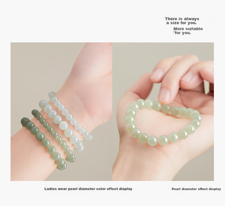 GLTEN Ice-Cool Hetian Jade Bracelet for Women, 2026 New Style, Birthday Wedding Anniversary Gift for Girlfriend Or Wife 14