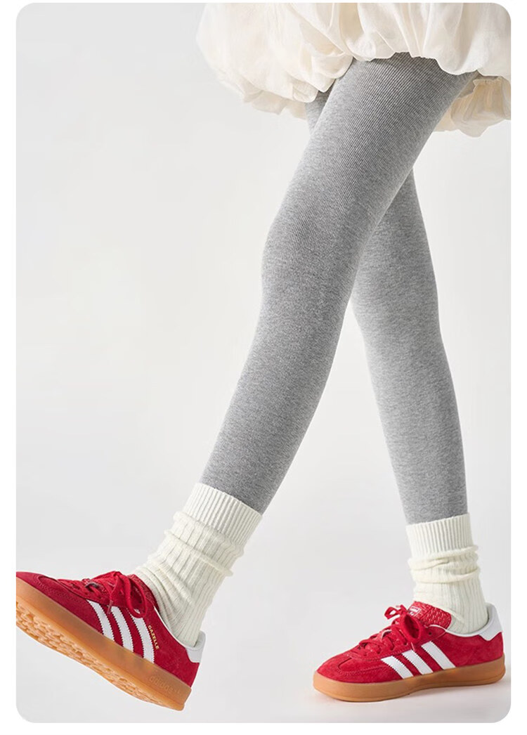 LangSha Women's Tights 2025 Autumn Winter New Slim Fit Vertical Stripe Casual Fashion Versatile Leggings 5
