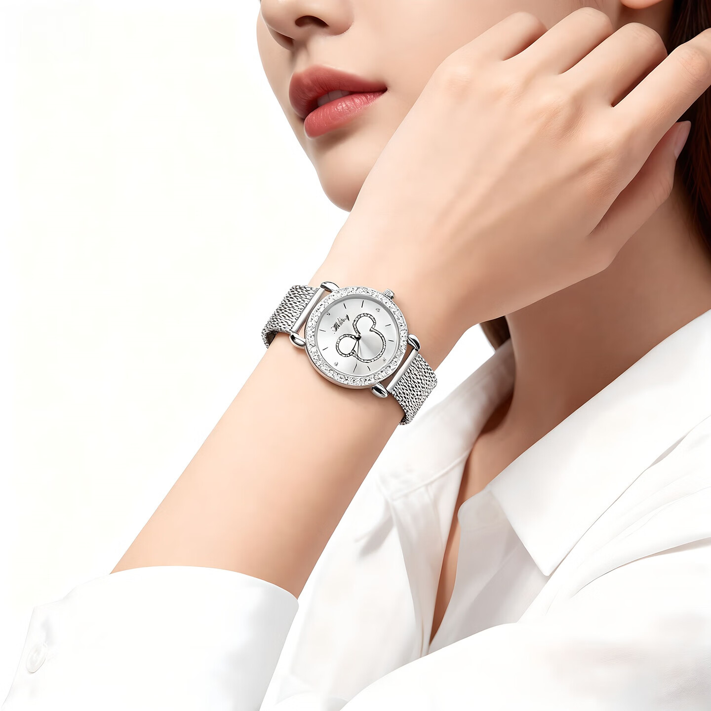 Disney Women's Watch for Students, High School and Middle School Girls, Elegant and Delicate Small Wristwatch 3
