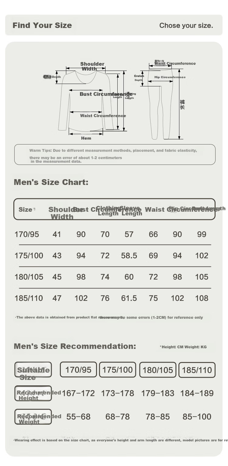 Hodo Men's Underwear, Pure Cotton Autumn Top And Pants Set, All-Cotton Printed Thin Cotton Sweater And Pants, New Autumn Release, Light Linen 180 9