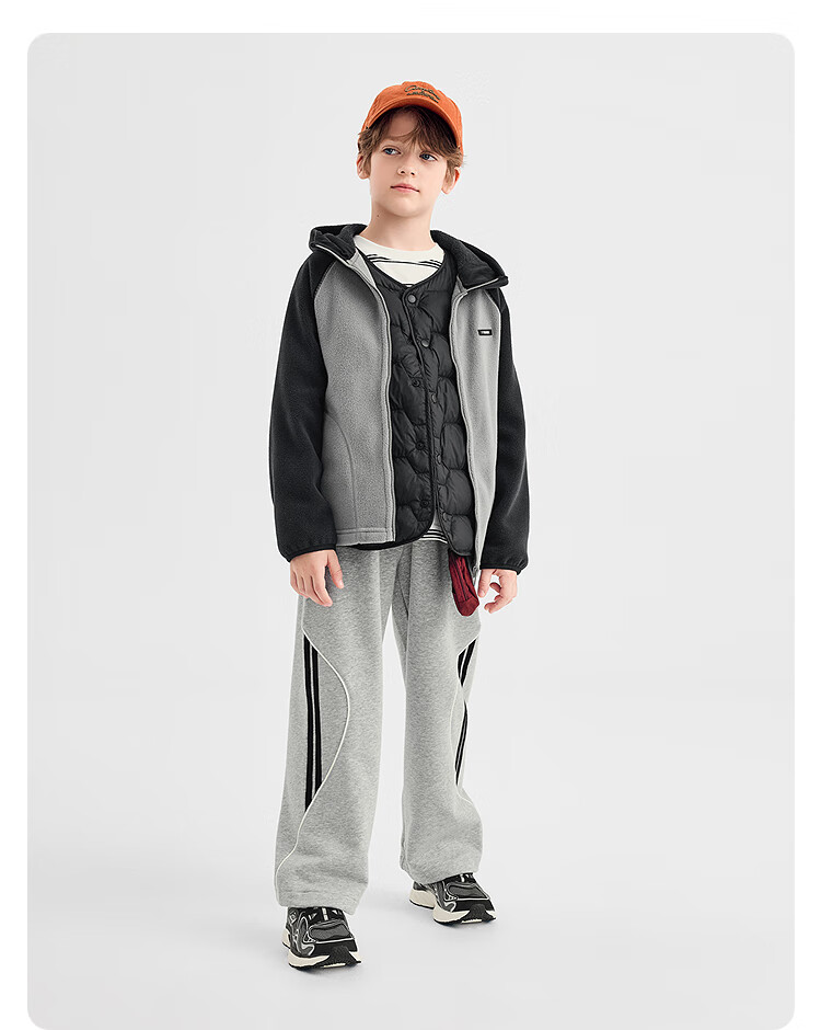BALABALA Kids Fleece Jacket Boys Girls Winter 2025 Mall Edition 202425105201 9