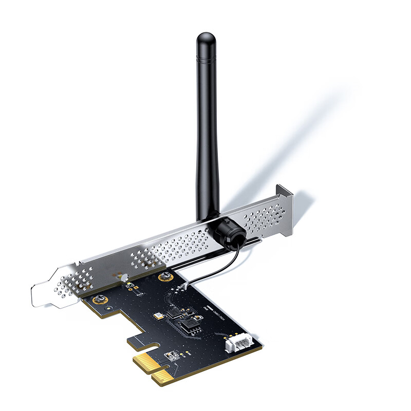 UGREEN PCIe Wireless Network Card WiFi6 Desktop AX300 Internal Network Card Motherboard WiFi Module Desktop Computer WiFi Receiver External Antenna