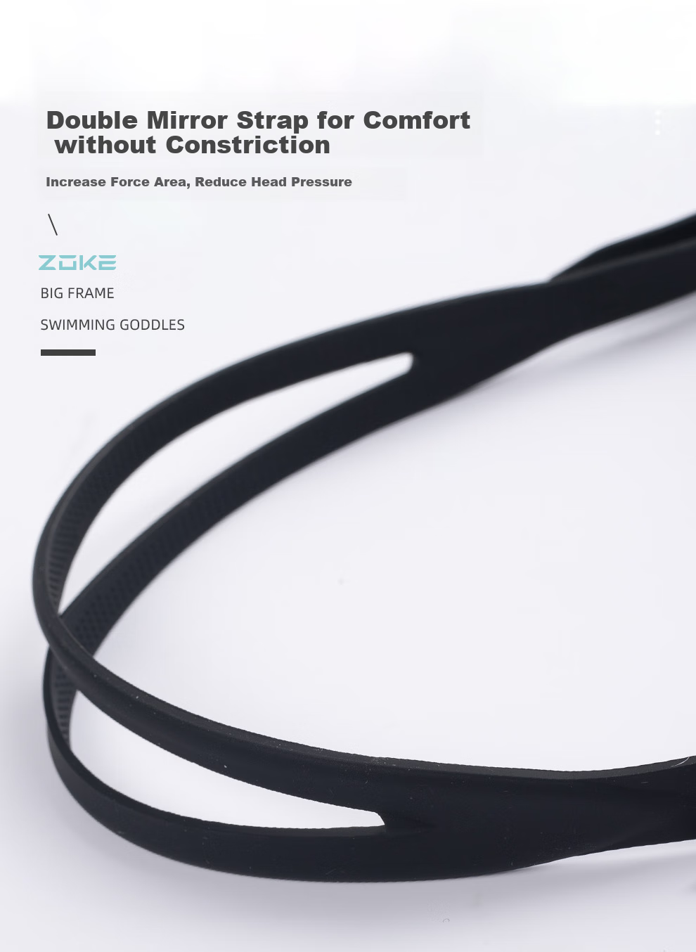 Zhouke Adult Non-Prescription Swimming Goggles Professional Training HD Waterproof Anti-Fog Unisex Swim Goggles 621501106-9 3