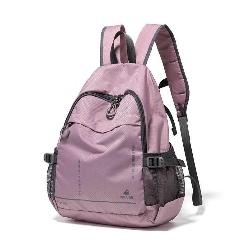 FOUVOR Outdoor Backpack Hiking Bag for Women 2025 New Lightweight Travel Backpack Short Trip School Bag Lotus Pink