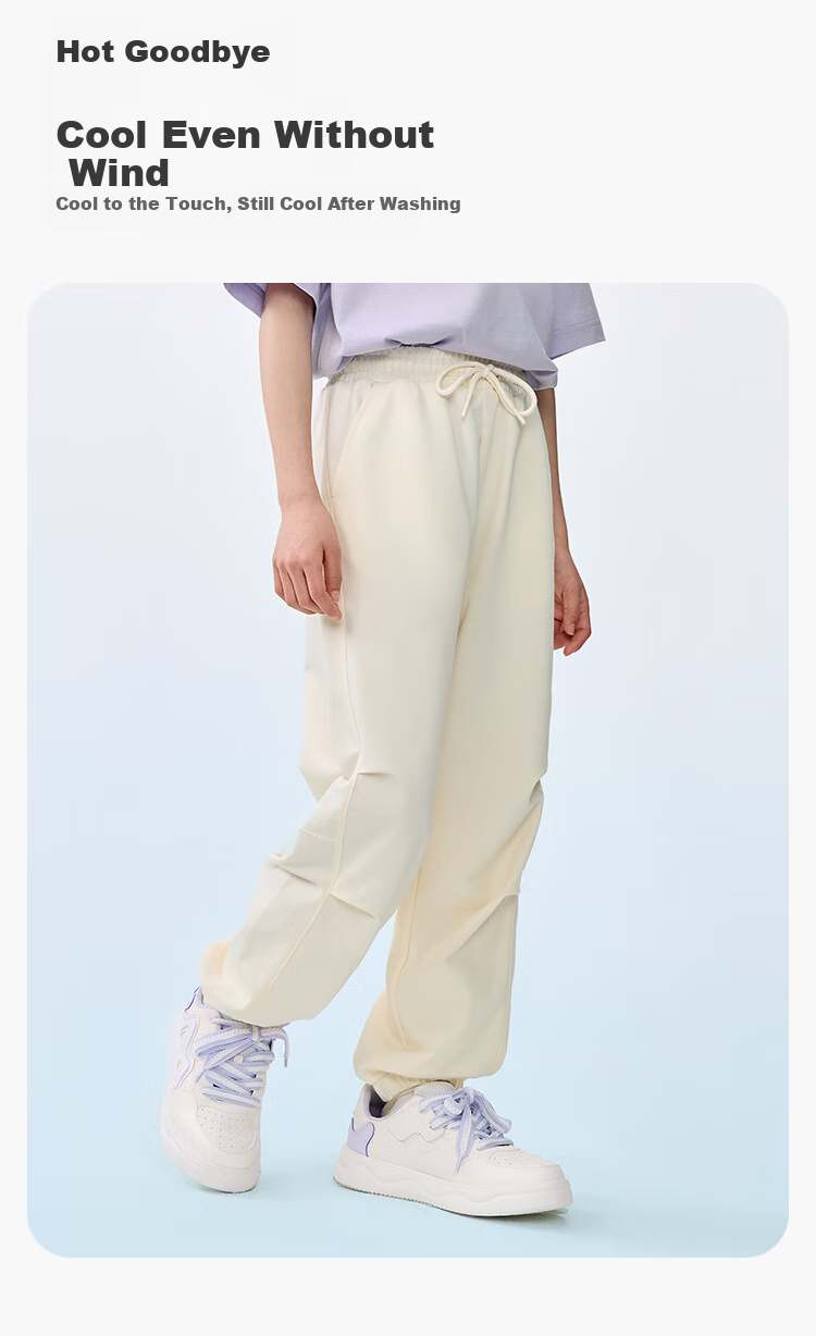 BALABALA Children's Clothing Pants for Boys And Girls, Summer 2025 Loose-Fitting Versatile Twill Long Pants 208225108205 3