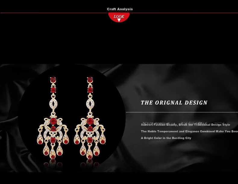 Eternelle European And American Original Design Earrings for Women, Elegant Internet Celebrity Versatile High-End Retro Style Ear Jewelry 9