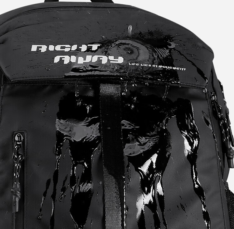 LOHAS Travel Men's Backpack Dual-Shoulder Cycling Business Waterproof Basketball Hiking Large Capacity Commuter Bag 3