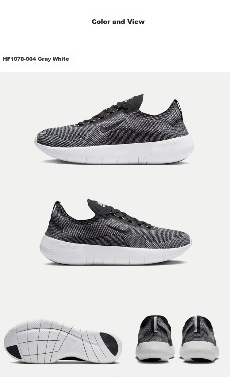 NIKE Men's Training Shoes NIKE FREE 2025 Sneakers HF1078-004 Black/gray/white 42 2
