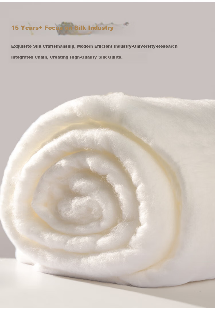 Taihuxue 100% Mulberry Silk Air Conditioning Quilt Gift Box, Early Summer Quilt, Silk Net Weight 500g, Class A All-Cotton Anti-Mite, 1.5*2.15m 4