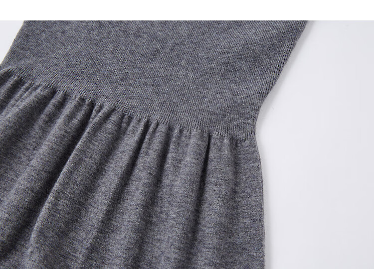 Demana [Quiet Luxury Philosophy] Winter Elegant Stand Collar Loose Vest High Elastic Waist Dress Set Women's Two-Piece Set 4