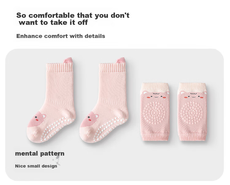 BALABALA Baby Socks, Winter Warm Socks, Infant Short Socks, Cold-Proof Jacquard Knee Protection, 208425172203 7