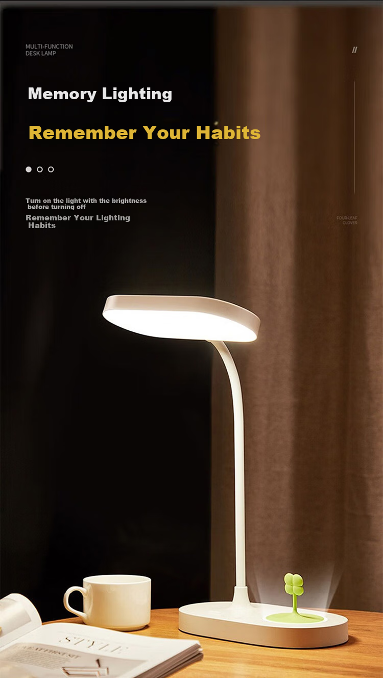 Midea AAAA-Grade Children's Eye Protection Lamp, Student Full Desk Clip-On Street Light, Full Spectrum Desk Lamp, Borderless M3, 60cm 11