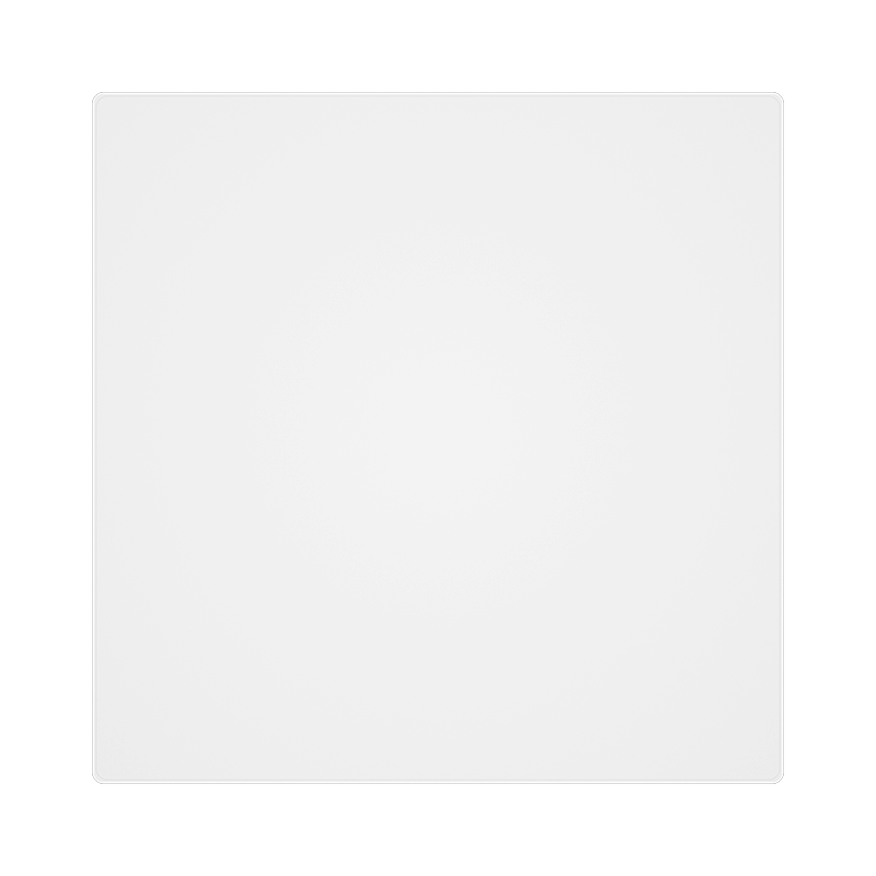 Lingpu Technology E3S Ultra-Thin Switch Socket Blank Panel 86-Type Frameless Wall Whiteboard White