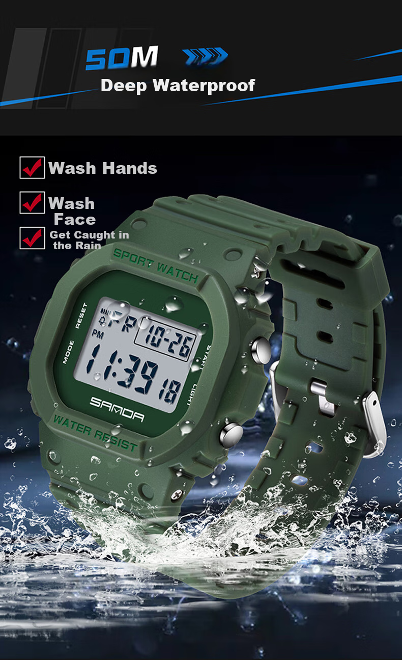 AELVO Electronic Watch, for Middle And High School Students, Teenagers, Boys' Birthday Gift, Sports Bracelet, for Ages 12-14 18