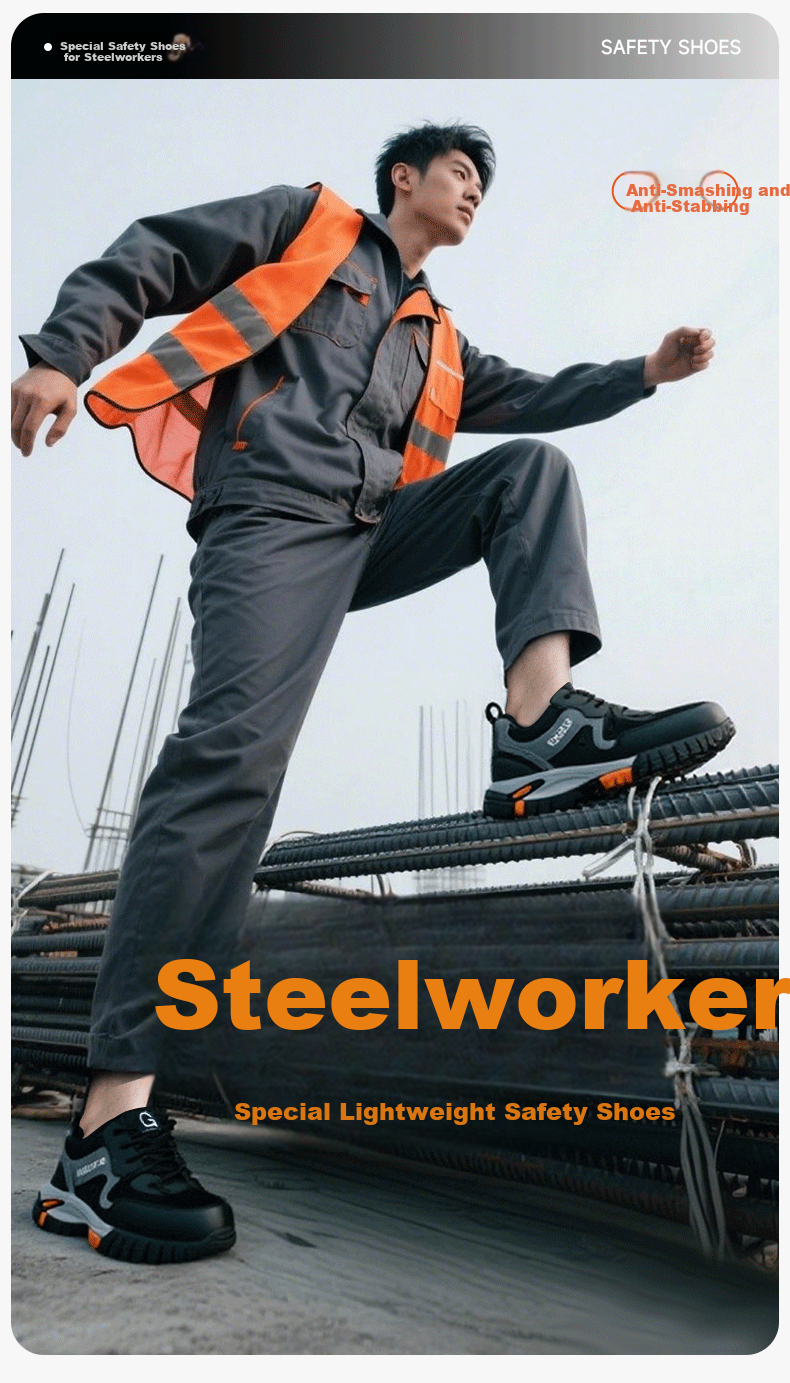 Weierdun Safety Shoes for Men, Anti-Smashing And Puncture-Resistant, 10KV Insulated Work Site Electrician Power Grid Safety Shoes 1109SKV Size 41 1