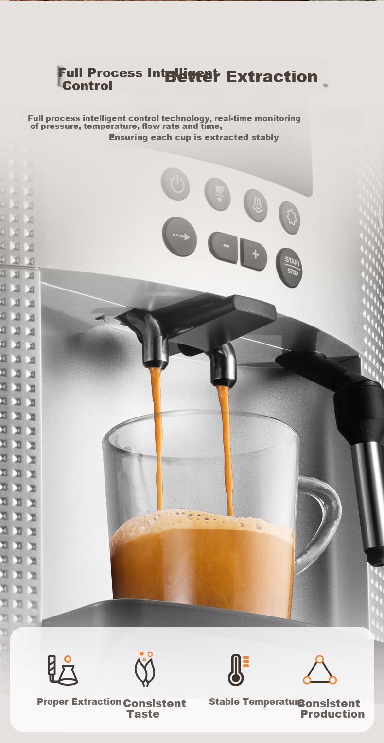 Krups German Coffee Machine for Home/office Use, Fully Automatic Espresso Maker with Built-In Grinder, European Import EA815E80 (Silver) 6