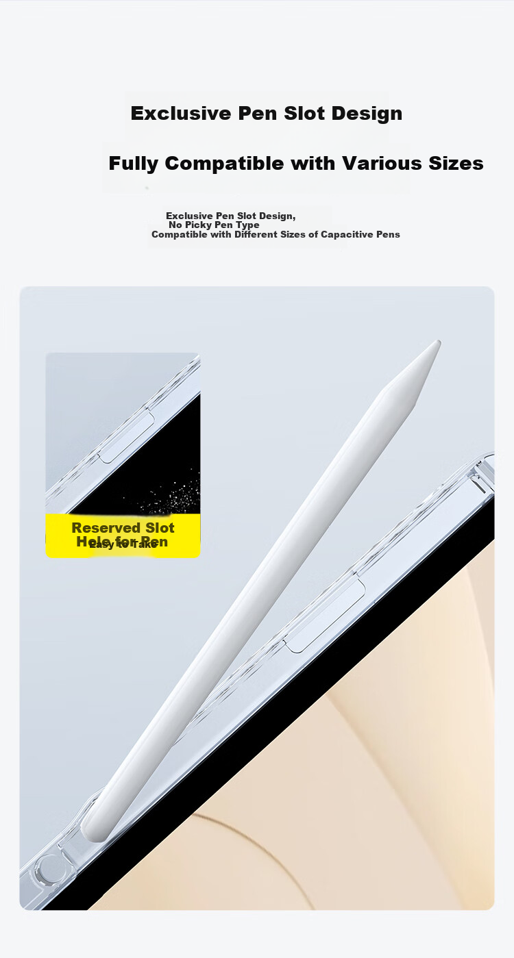 Baseus Protective Case for Huawei MatePad Air 12, Compatible with MatePad Air Tablet, Universal Fit for 2025/24 Model MatePad Air-12 Inch 10
