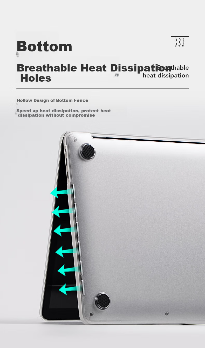 DiYiGongFang New Apple Laptop Ultra-Thin Protective Case, Slim M1 Cover, Computer Sleeve for Macbook Pro 13 M2, Scratch-Resistant Outer Shell A2289/A2251/A2338 6