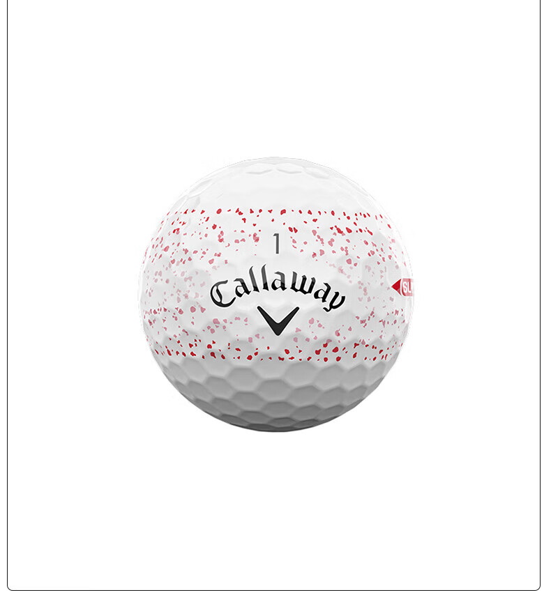 Callaway Super Soft Pink Golf Ball with 360-Degree Alignment Ring, Two-Layer, Long Distance, 25-Pack, New Model 12