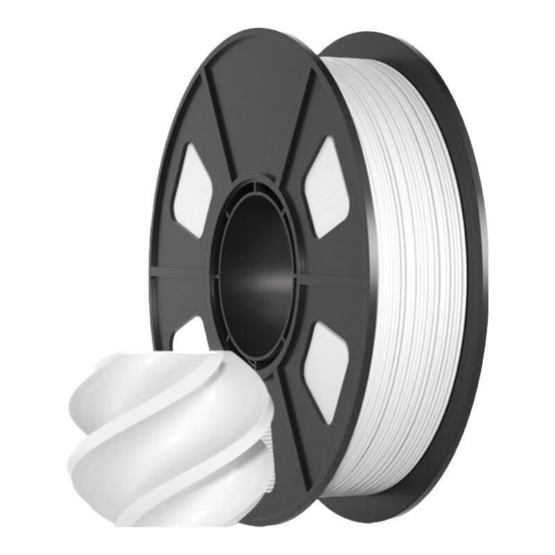 CMYKSUPPLIES 3D Printing Filament PLA 1.75mm Compatible with Tuozhu Chuangxiang, Aileku, Fuzhi, Jiguang, Erwa DIY Printers, Mini Drawing Pens, Line Material, White, 0.5kg