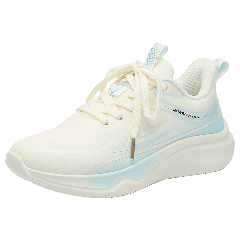 Warrior Official Women's Summer Flyknit Sports Shoes 2026 White Moon (Leather) Size 38
