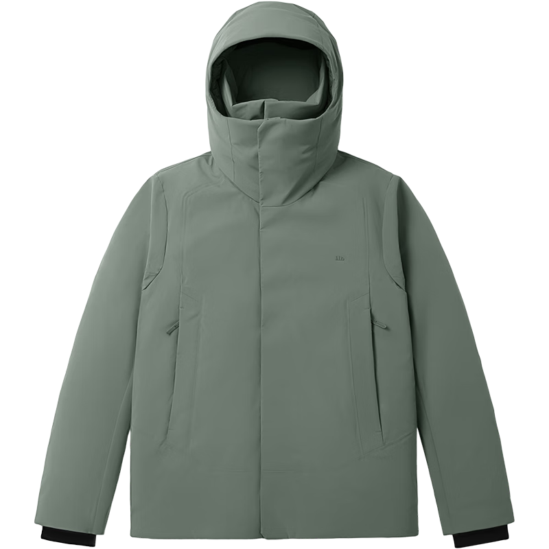 Beneunder Men's Down Jacket 2025 New Hard Shell Tactical Parka Workwear HD112 Olive Green 3XL