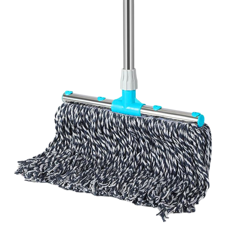 CIRY Cotton Yarn Mop, 40CM Mop Head, Flat Dust Pusher, for Hotels, Schools, Supermarkets, Property Management, Sponge And Cotton, Car Washing, Floor Mop